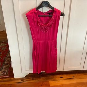 BCBG Pink Silk Dress size 4